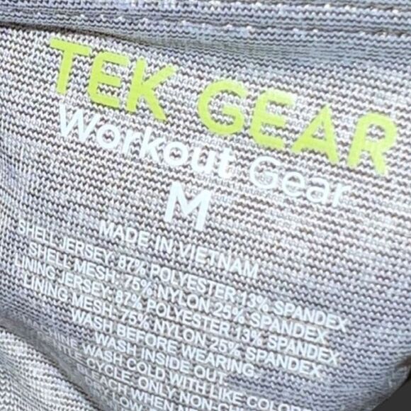 Tek Gear Front Zip Sports Bra Size Medium - Picture 4 of 4